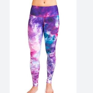 Inner Fire Water colour leggings - made in Canada